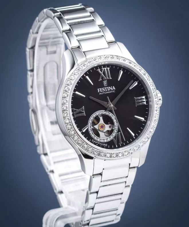 Festina Sapphire Open Heart Automatic Women's Watch F20485/2
