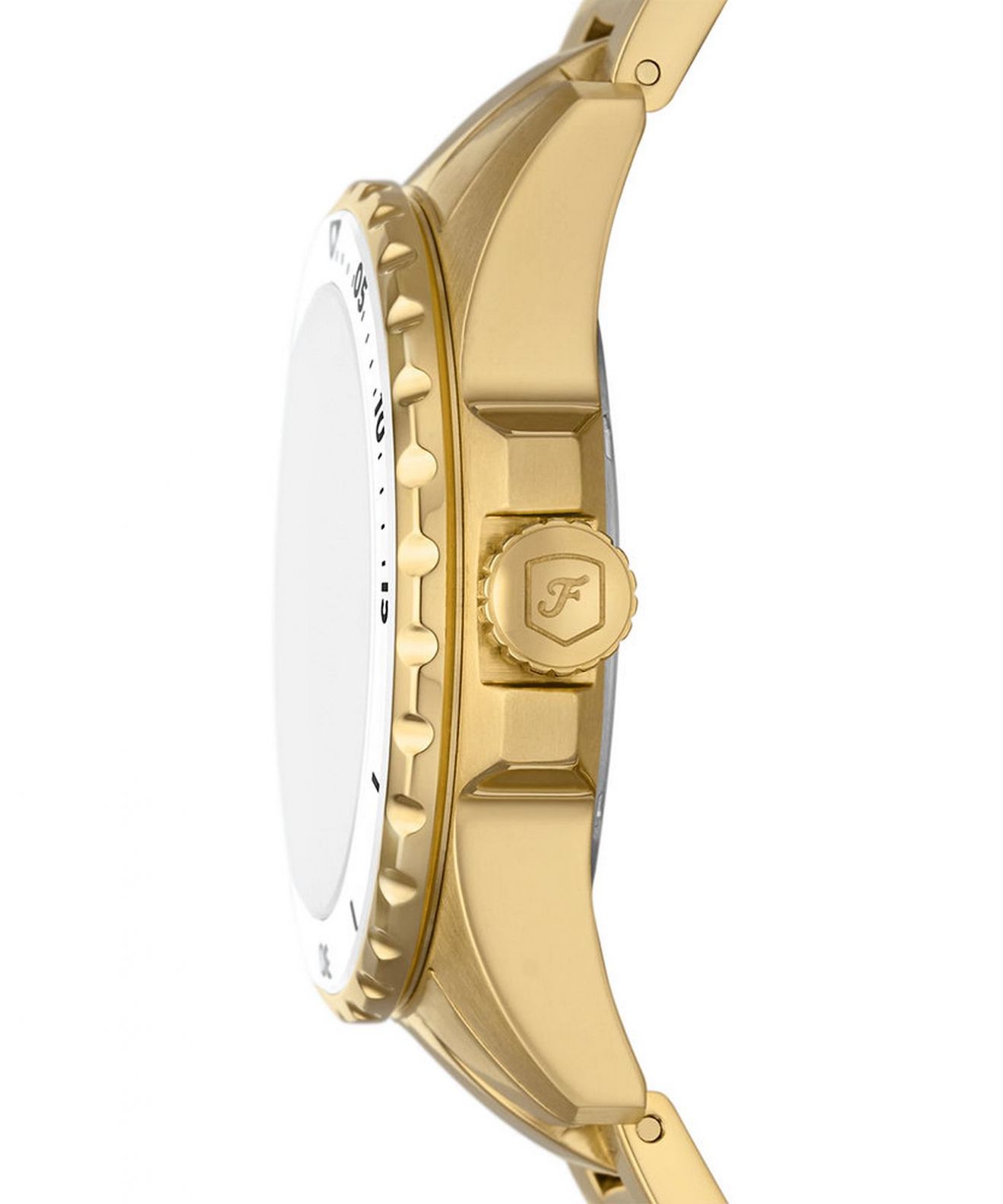 Fossil Blue Dive Analog Pink Dial Silver Steel Strap Watch For Women - ES5351