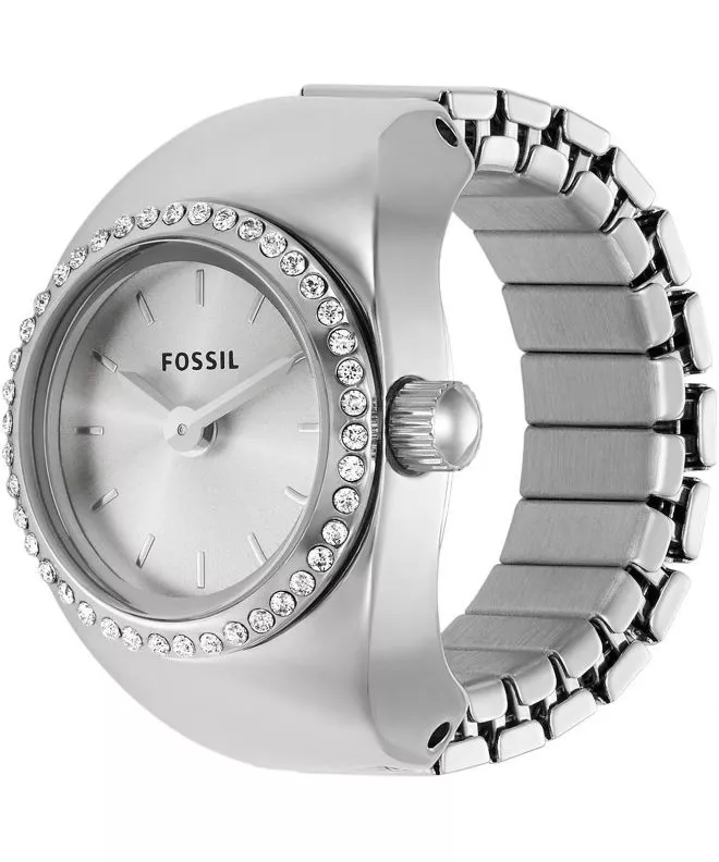 Amazon.com: Fossil Women's Watch Ring Quartz Stainless Steel Watch, Color:  Gold Glitz (Model: ES5319) : Clothing, Shoes & Jewelry
