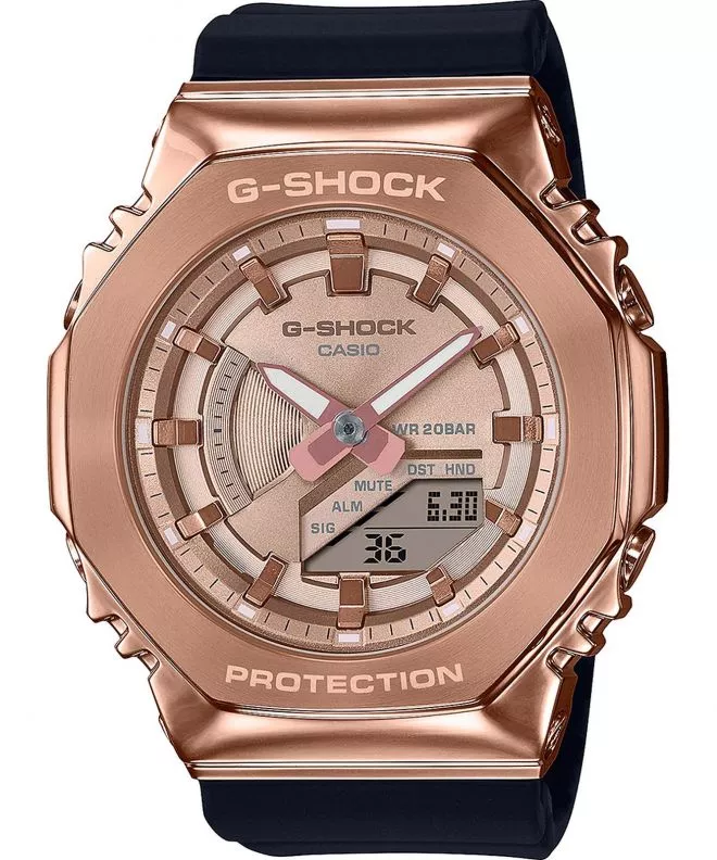 Casio G-SHOCK Original Metal Covered watch GM-S2100PG-1A4ER