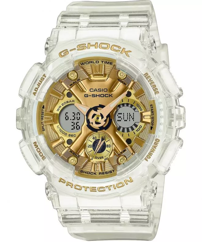 Casio G-SHOCK Original S-Series Skeleton Gold watch GMA-S120SG-7AER