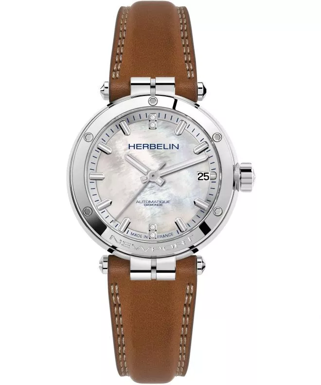 Herbelin Newport Automatic Women's Watch 1658AP89GD (1658/89GO)