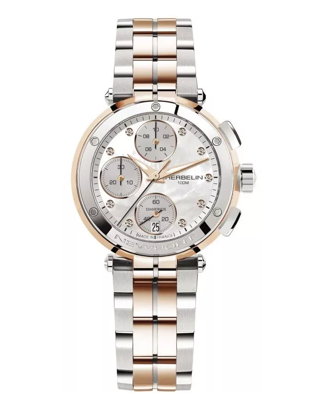 Herbelin Newport Chronograph watch 35688BTR89 (35688/BTR89)