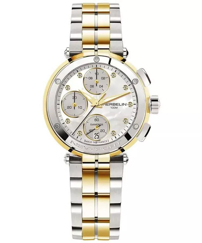 Herbelin Newport Chronograph watch 35688BT89