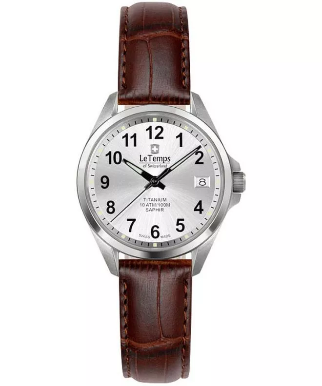Le Temps Titanium watch LT1020.01BL82