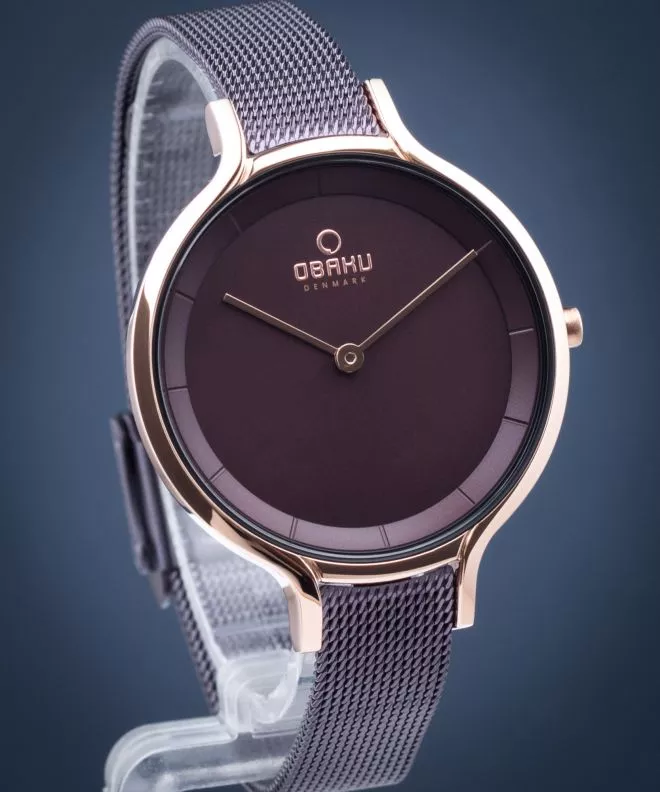 Obaku Kyst Walnut Women's Watch V228LXVNMN