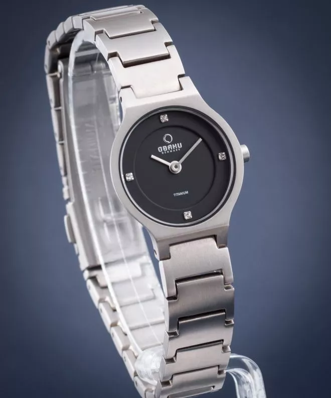 Obaku Ultra Slim Women's Watch V133STBST
