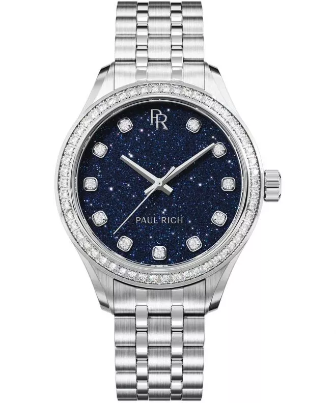 Paul Rich Crystelle Silver Blue Aventurine watch 717931446301