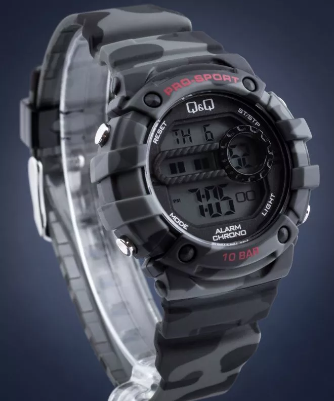 QQ LCD Pro-Sport Women's Watch M154-009