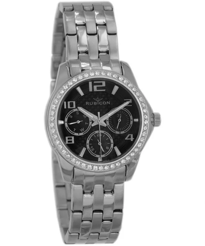 Rubicon Classic Chronograph Women's Watch RNBD20SMBX03AX-outlet