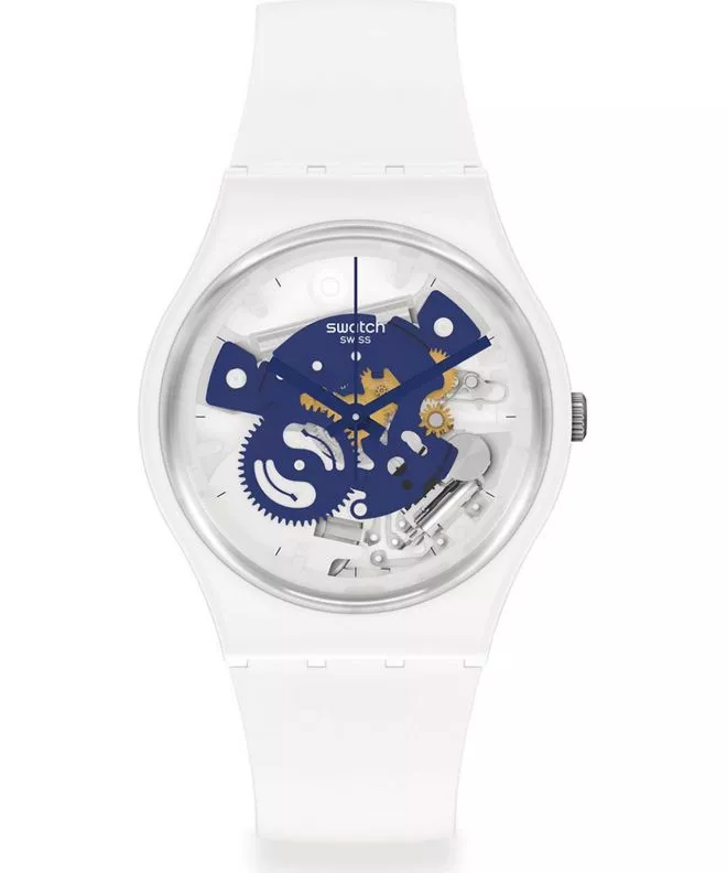 Swatch Bioceramic Time to Blue Small watch SO31W103