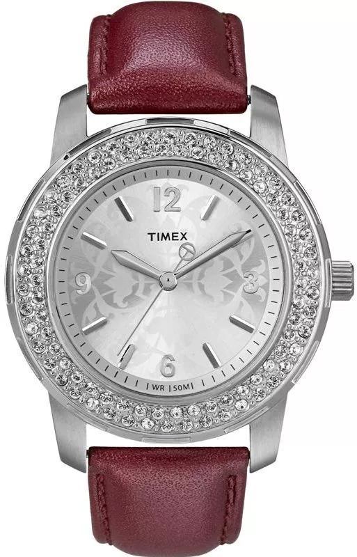 Timex Sport Luxury Series With Crystals Women's Watch T2N152