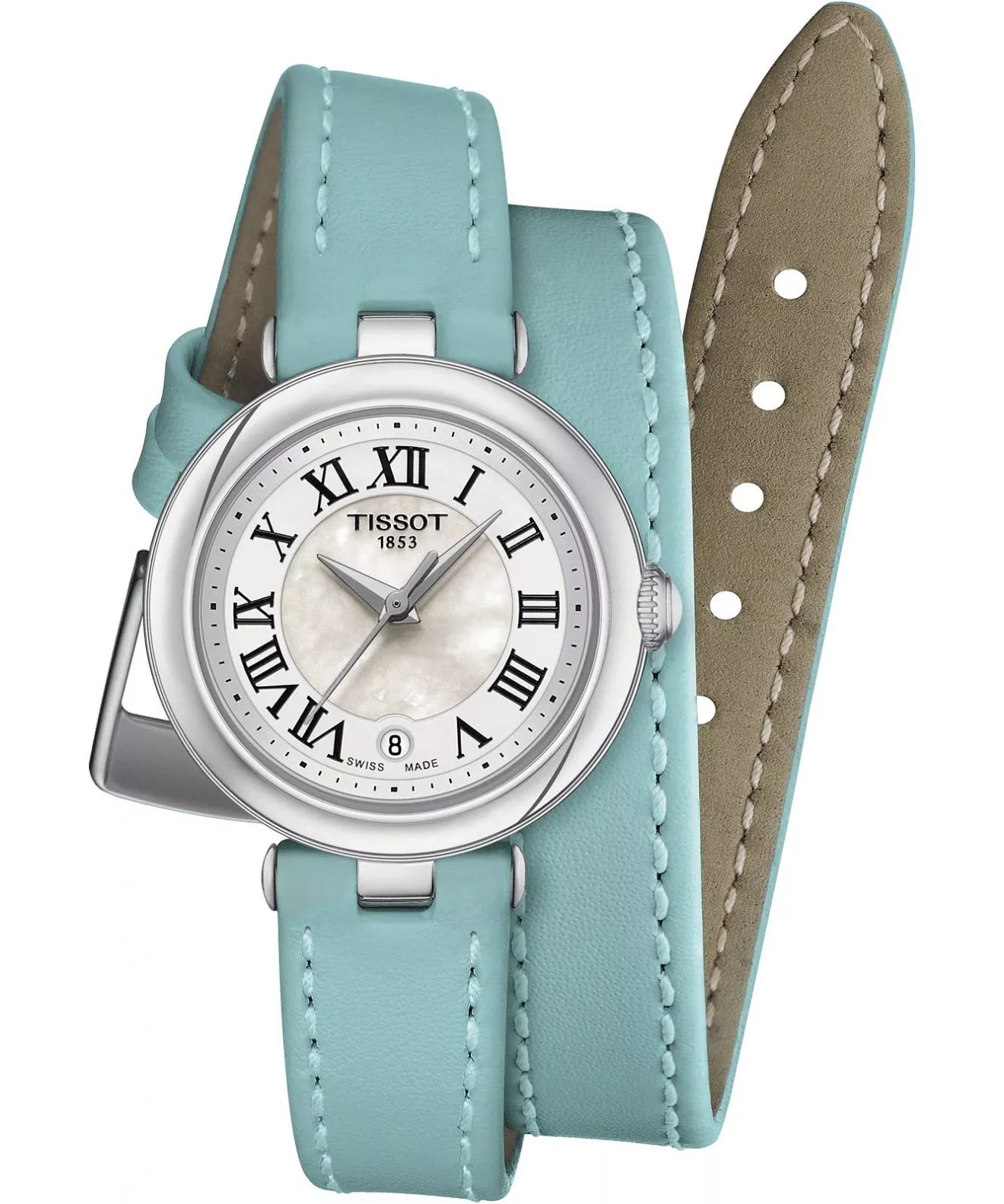 Tissot Bellissima Small Lady - XS Double Tour Strap watch T126.010.16.113.00 (T1260101611300)