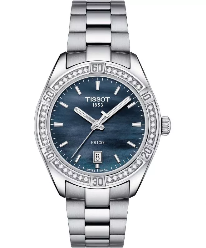 Tissot PR 100 Lady Sport Chic Diamonds watch T101.910.61.121.00 (T1019106112100)