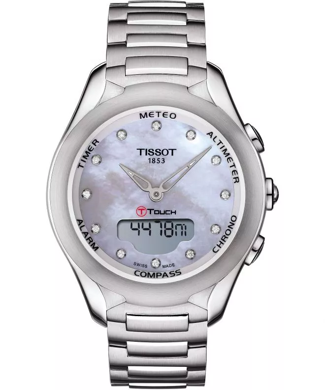 Tissot T-Touch Solar Lady Diamonds watch T075.220.11.106.00 (T0752201110600)