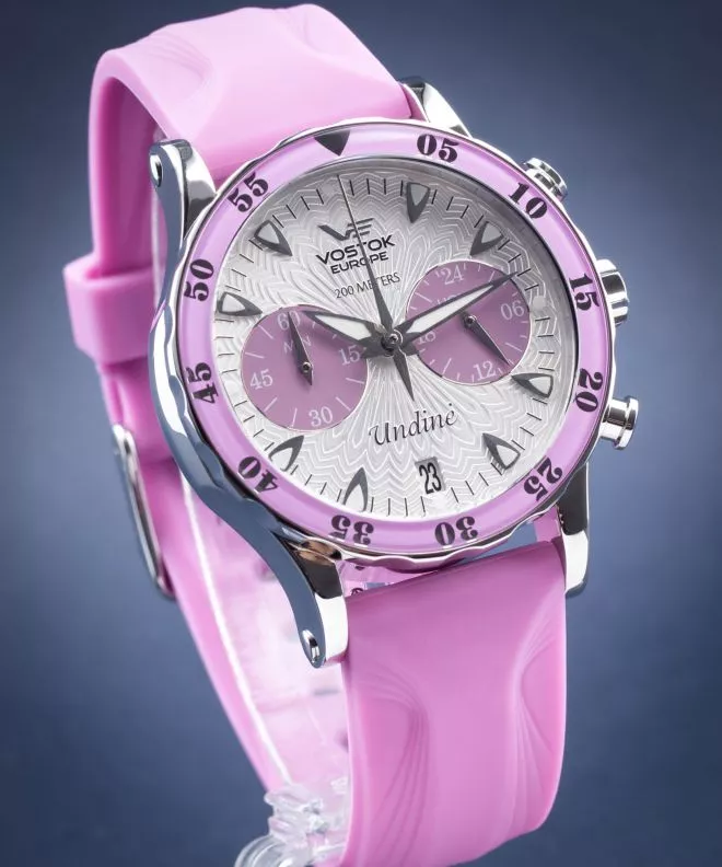 Vostok Europe Undine Chronograph Women's Watch Limited Edition VK64-515A525