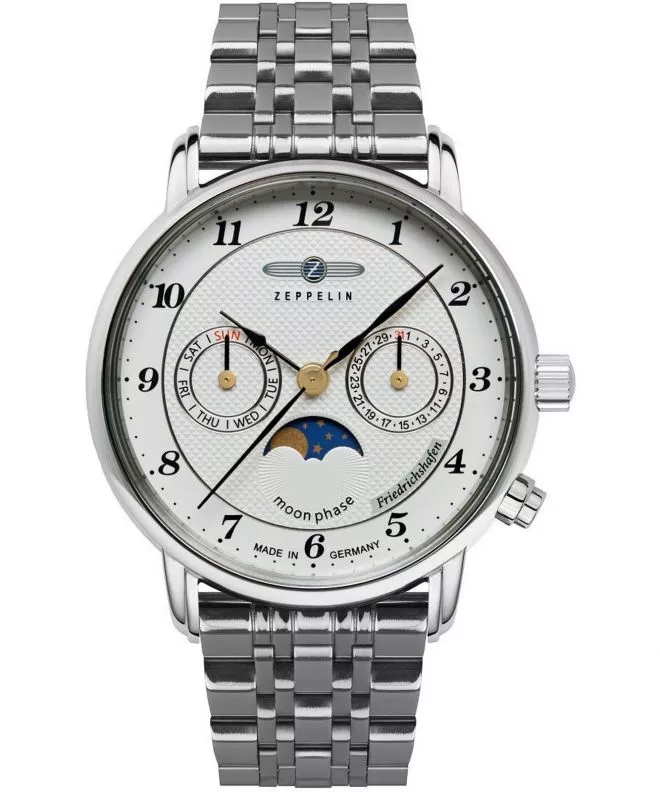 Zeppelin Friedrichshafen Moonphase watch 8537M-1