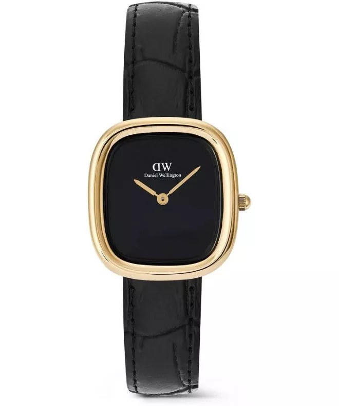 Daniel Wellington Margot Reading Onyx Ceramic Gold ladies watch DW00100880