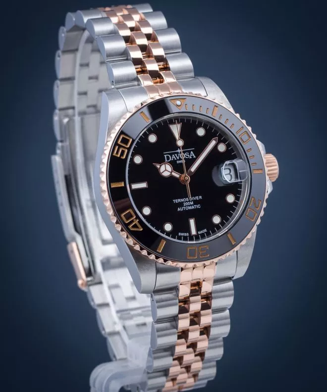 Davosa Ternos Medium Diver Automatic Watch 166.196.05