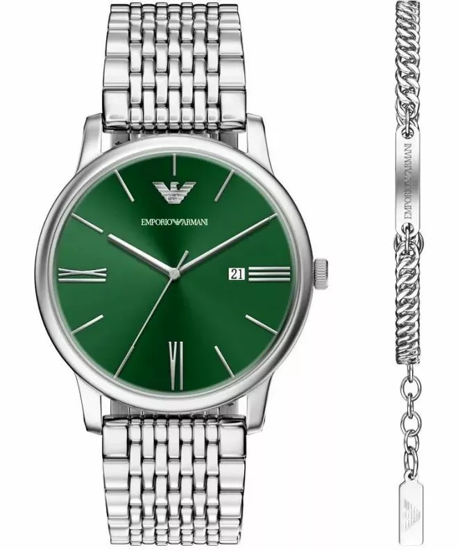 Emporio Armani Minimalist gents watch AR80087SET