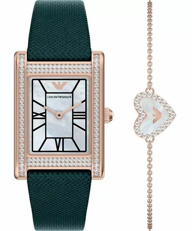Emporio Armani Genni ladies watch AR80085SET