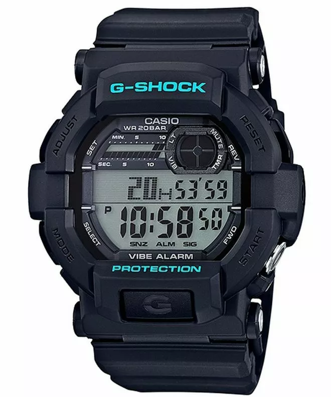 Casio G-Shock Digital GD-350 Series gents watch GD-350-1CER