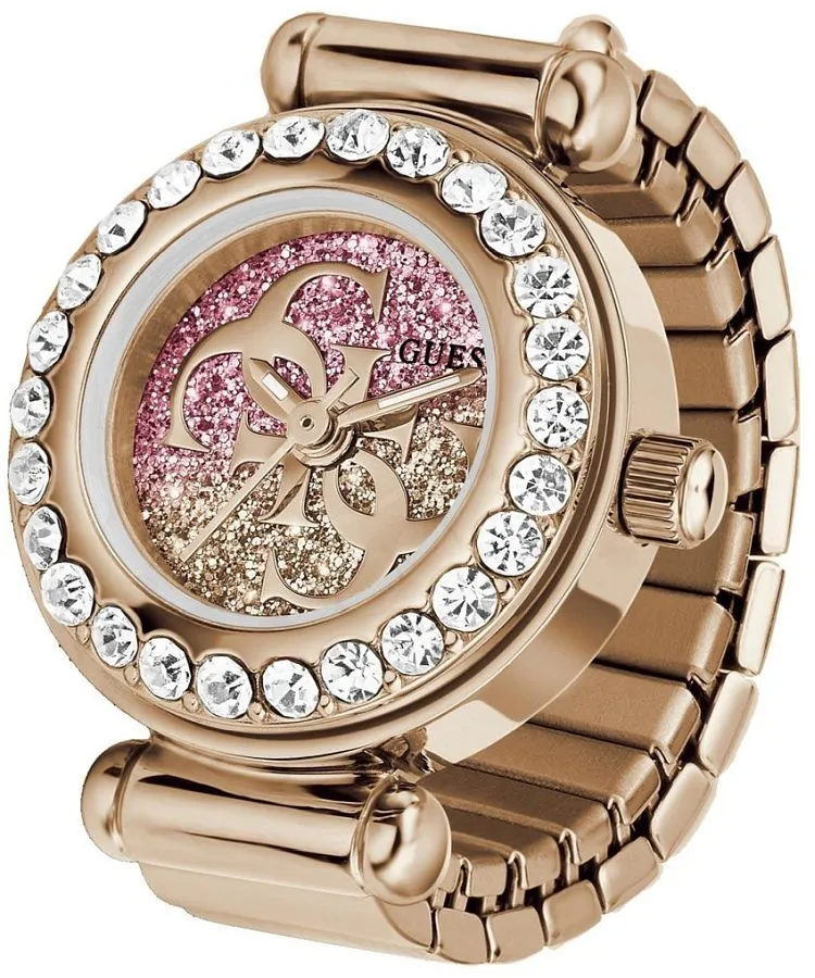 Guess Bejeweled Anna ladies watch ring GW1022L4