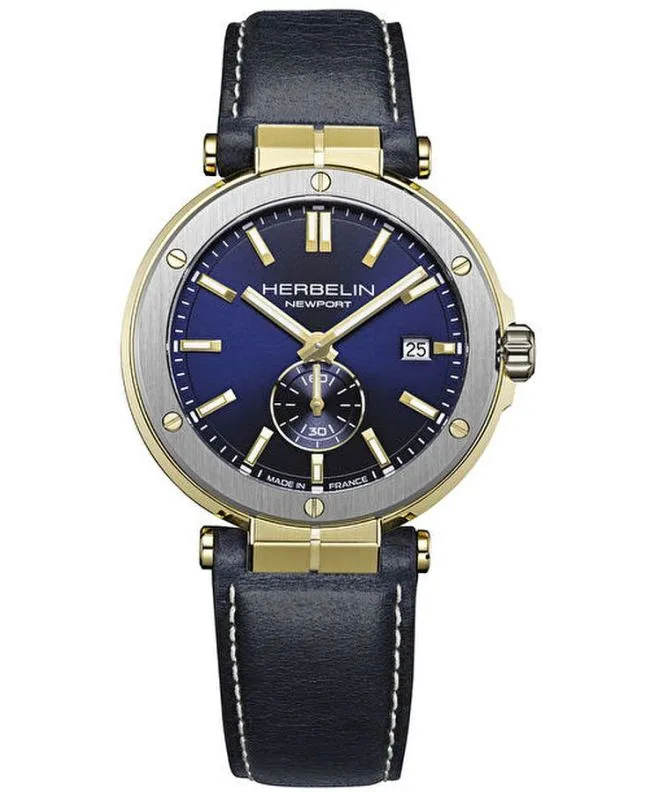 Herbelin Newport gents watch 18389T1N35