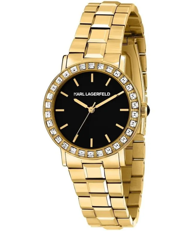 KARL LAGERFELD Crystals ladies watch R0553100508