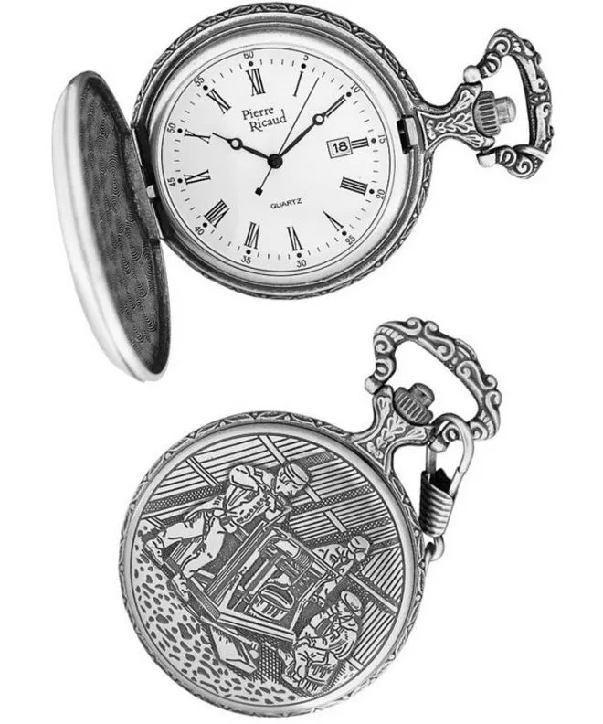 Pierre Ricaud Quatrz pocket watch P12315.3333Q