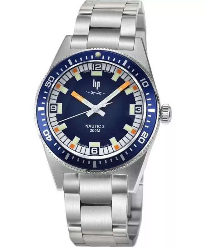 Lip Nautic 3 gents watch 671862