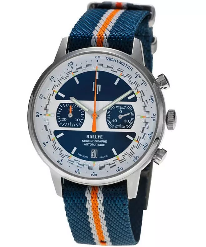 Lip Rallye Jacquard Automatic Chronograph Limited Edition watch 671823