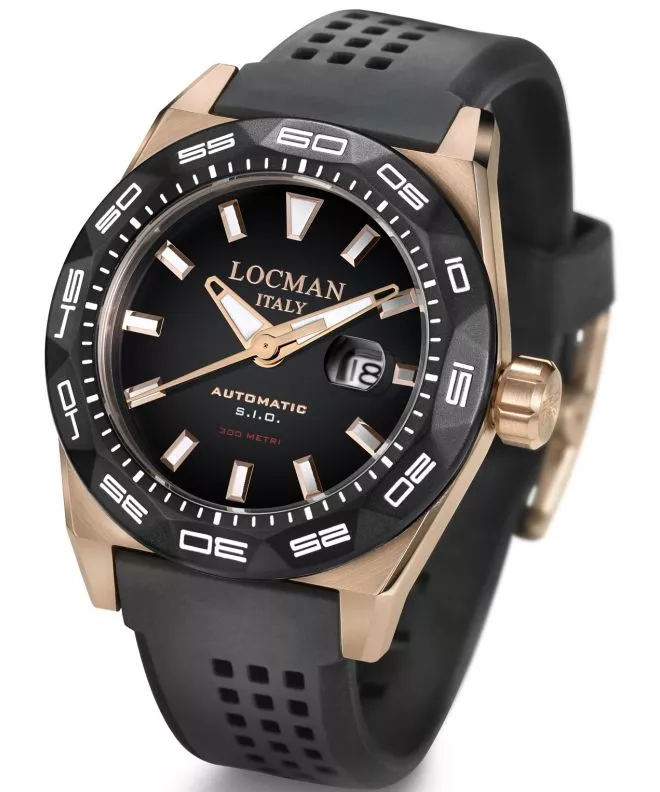 Locman Stealh Professional Automatic Men's Watch 0215V5-RKBK5NS2K