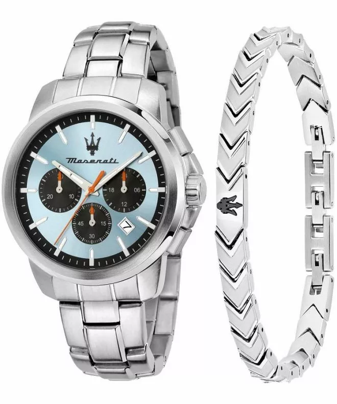 Maserati Successo Chronograph SET gents watch R8873621045