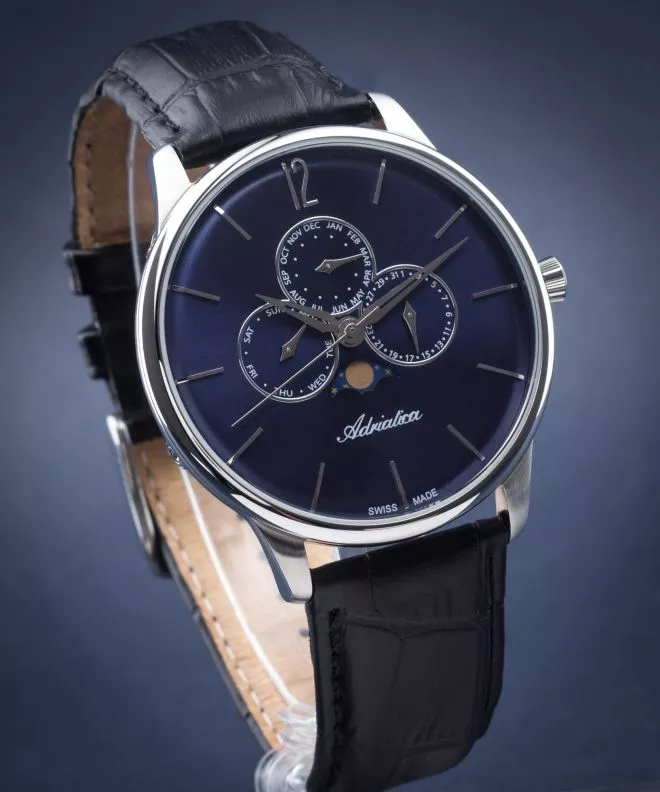 Adriatica Classic Moonphase Men's Watch A8269.5255QF