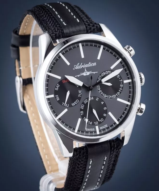Adriatica A8185.5217QF - Aviator Watch • Watchard.com