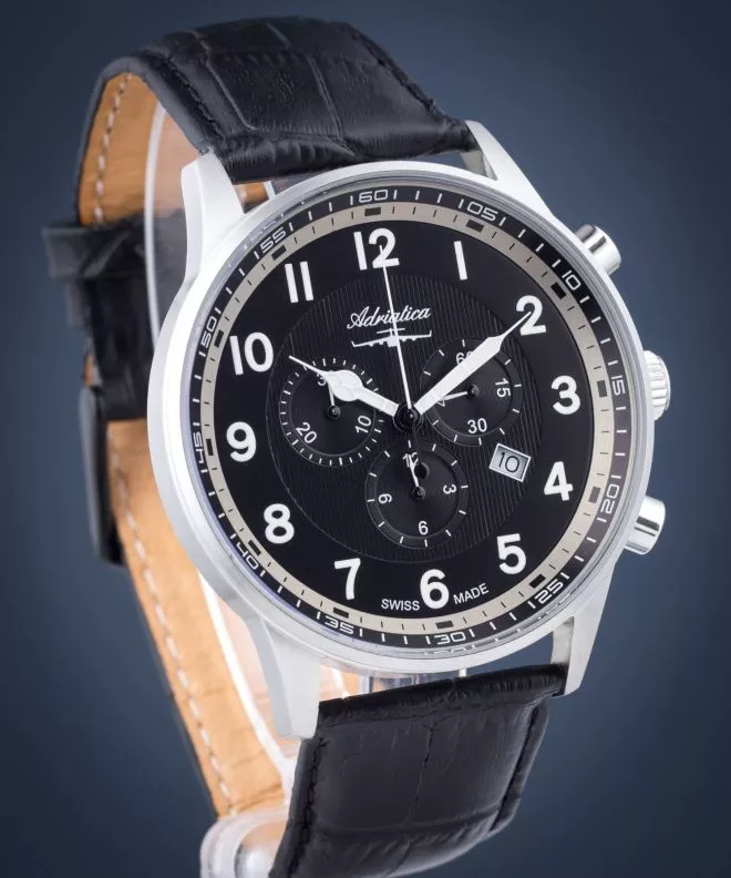 Adriatica Aviator Chronograph Men's Watch A1076.5224CHXLG