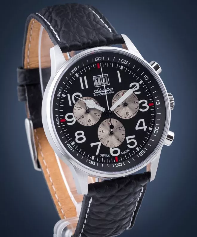 Adriatica Chronograph Men's Watch A1076.5224CHSIL