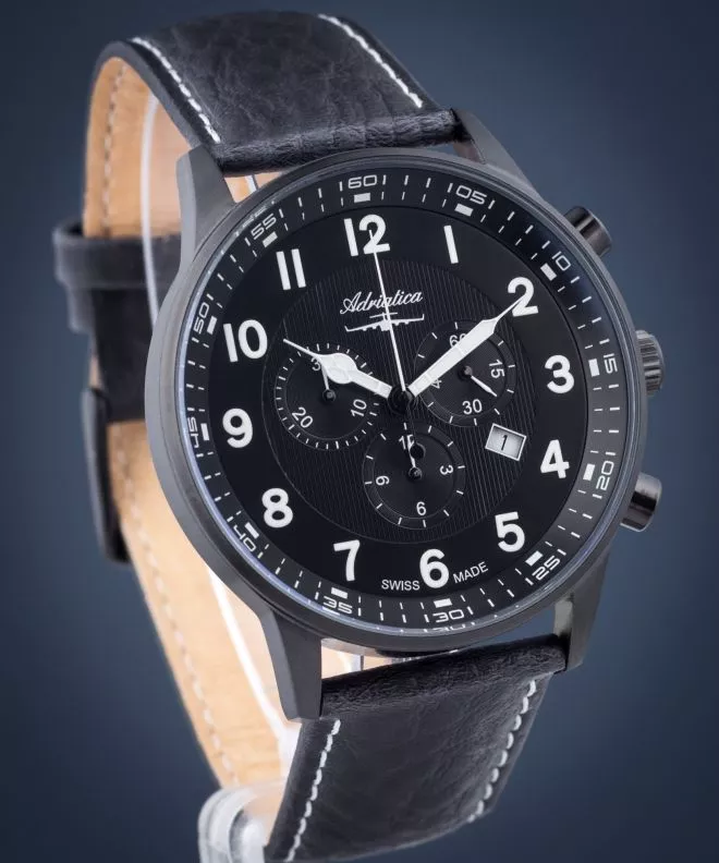 Adriatica Aviator Chronograph Men's Watch A1076.B224CHXL