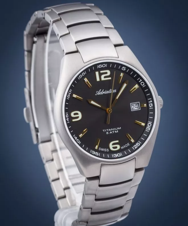 Adriatica Titanium watch A1069.41G6Q