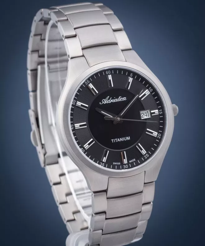 Adriatica Titanium watch A8329.4114Q
