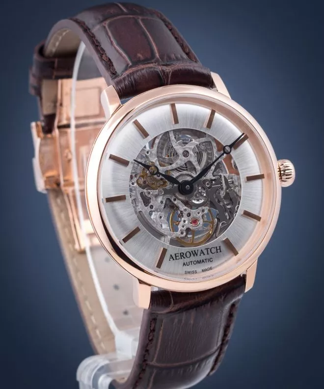 Aerowatch Heritage Slim Automatic Men's Watch 67975-RO01-SQ