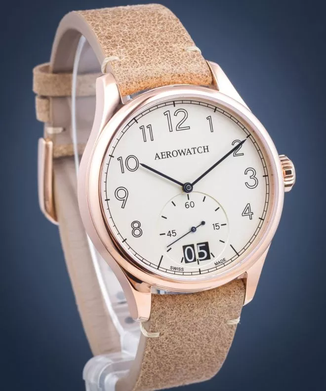 Aerowatch Renaissance Big Date Men's Watch 39982-RO10