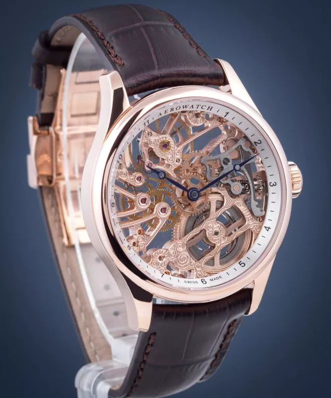 Aerowatch Renaissance Skeleton Classic Men's Watch 50981-R101