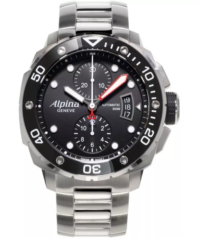 Alpina Seastrong Diver 300 Automatic Chronograph Men's Watch AL-725LB4V26B