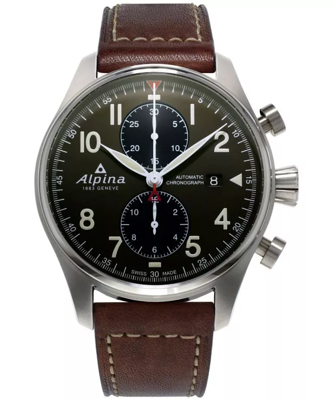 Alpina Startimer Pilot Automatic Chronograph Men's Watch AL-725GR4S6
