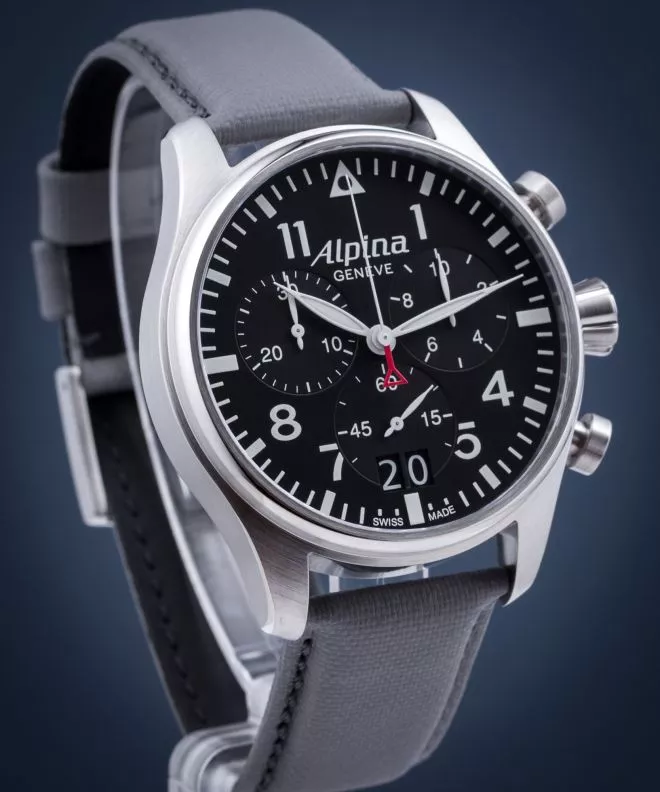 Alpina Startimer Pilot Chronograph Men's Watch AL-372B4S6