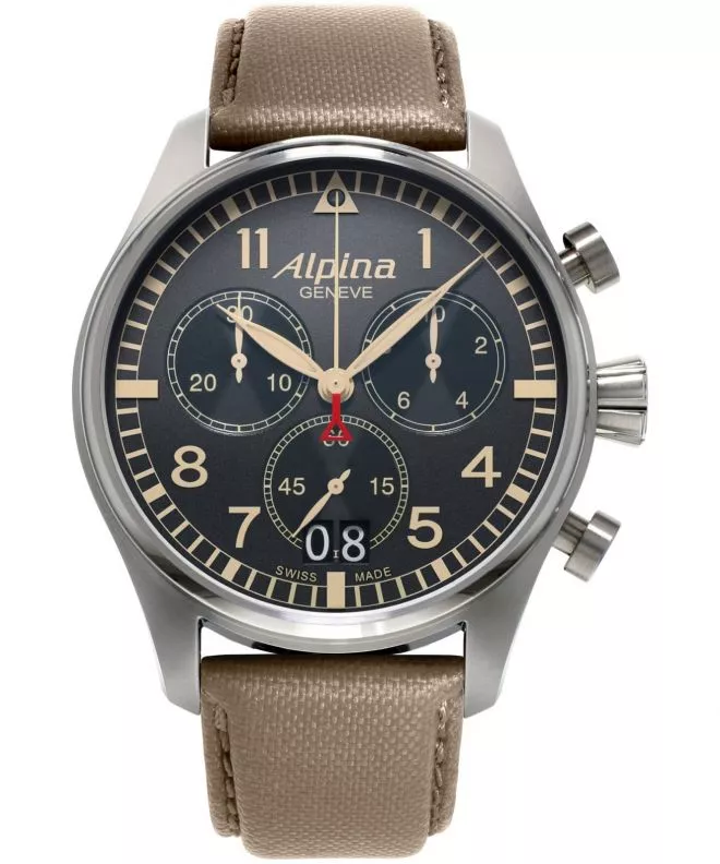 Alpina Startimer Pilot Chronograph Men's Watch AL-372BGR4S6