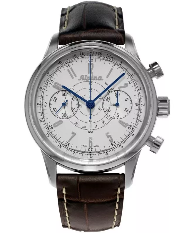 Alpina Startimer Pilot Heritage Automatic Chronograph Men's Watch AL-860S4H6