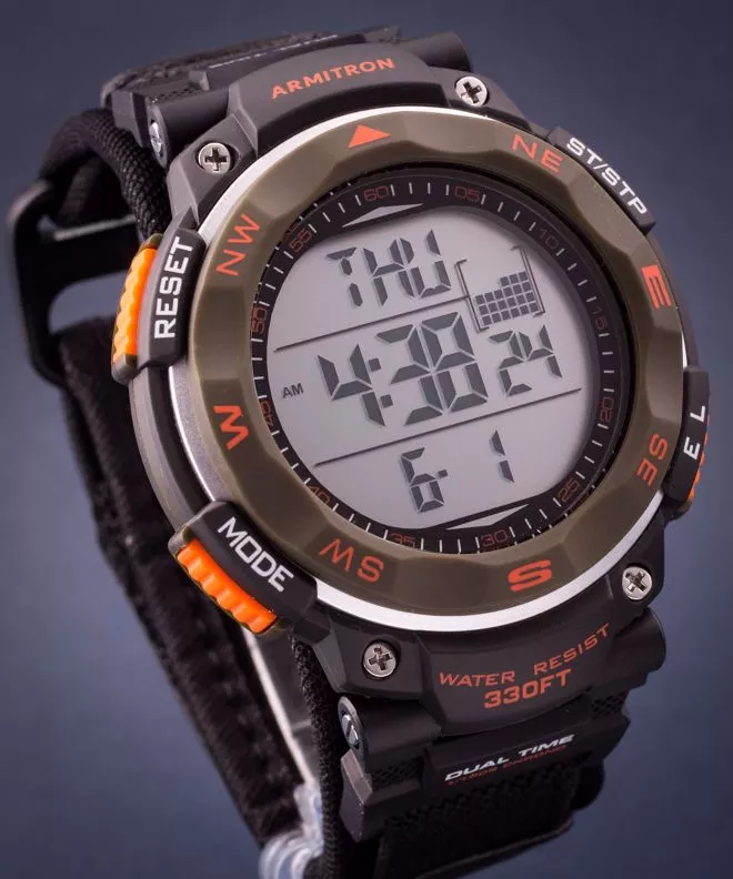 Armitron LCD watch 40-8377DGN